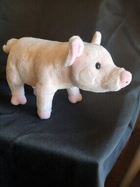 2013 FAO SCHWARZ 8 " Plush Pink Pig. FF#431